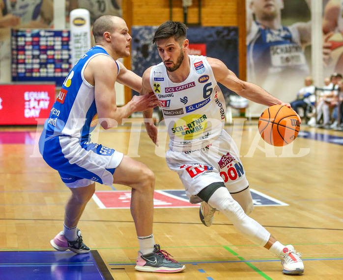 Basketball Superliga 2023/24, Playoff, Viertelfinale Spiel 1 Gmunden Swans vs. Oberwart Gunners
Basketball Superliga 2023/24, Playoff, Viertelfinale Spiel 1 Gmunden Swans vs. Oberwart Gunners