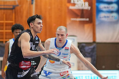Basketball Superliga 2024/25, Playoffs, Viertelfinale Spiel 1 Oberwart Gunners vs. Kapfenberg Bulls


