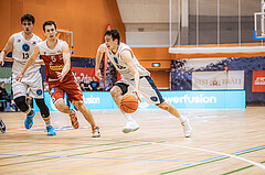 Basketball, Win2Day Superliga 2022/23, 5. Qualifikationsrunde, Vienna Timberwolves, Traiskirchen Lions, Paul Rotter (66)