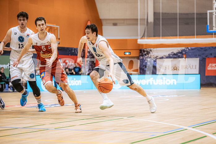 Basketball, Win2Day Superliga 2022/23, 5. Qualifikationsrunde, Vienna Timberwolves, Traiskirchen Lions, Paul Rotter (66)
