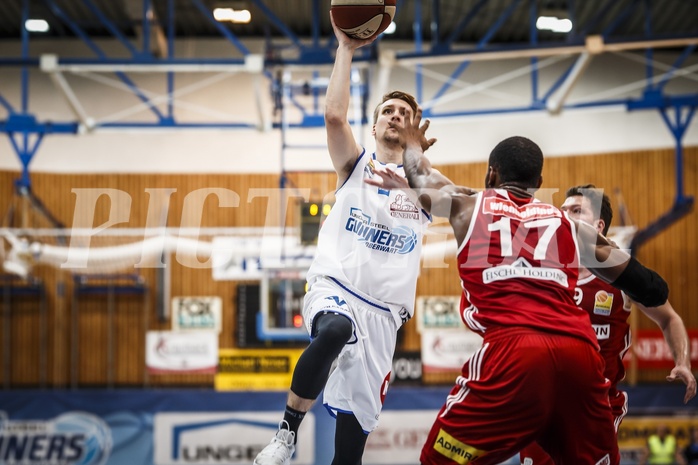 Basketball, ABL 2018/19, Playoff VF Spiel 1, Oberwart Gunners, BC Vienna, Georg Wolf (10)