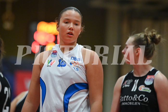 Basketball Superliga 2024/25, Grunddurchgang 1.Runde, DBB Wels vs Basket Flames Women,

