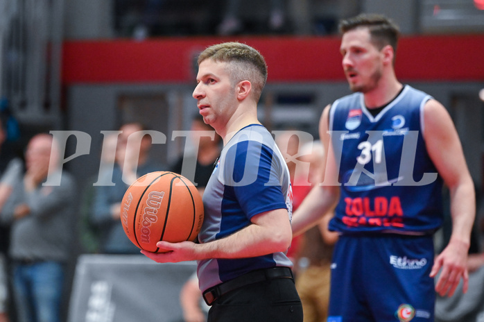 Basketball Superliga 2024/25, Playoff, Viertelfinale Spiel 3, Flyers Wels vs BBC Nord Dragonz,
