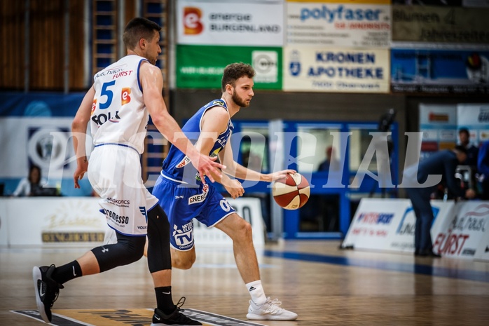 Basketball, ABL 2018/19, Playoff HF Spiel 1, Oberwart Gunners, Gmunden Swans, Lukas Schartmüller (11)