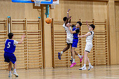 16.02.2025 Österreichischer Basketballverband 2024/25, SLMU16 Basket Flames WAT vs SG Salzkammergut