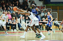Basketball, Superliga 2024/25, Grunddurchgang 12.Runde, Flyers Wels vs. Oberwart Gunners,
