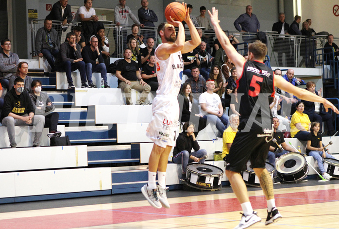 Basketball Zweite Liga 2021/22 Grunddurchgang 2.Runde  Jennersdorf Blackbirds vs Mistelbach Mustangs