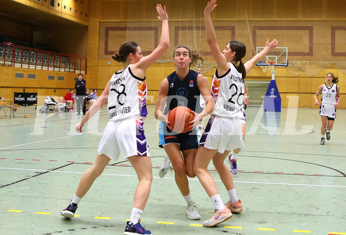 Basketball Damen Superliga 2022/23, Grunddurchgang 1.Runde Vienna United vs. D.C. Timberwolves


