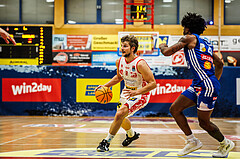 Basketball, win2day Basketball Superliga 2024/25, Grunddurchgang 6.Runde, Traiskirchen Lions, Oberwart Gunners, Moritz Lanegger-Rest (8)