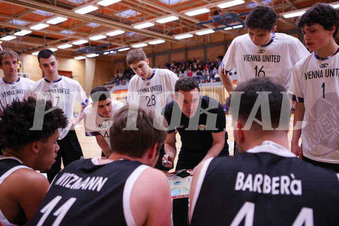 Basketball Zweite Liga 2022/23, Grunddurchgang 16.Runde Mistelbach Mustangs vs. Vienna United