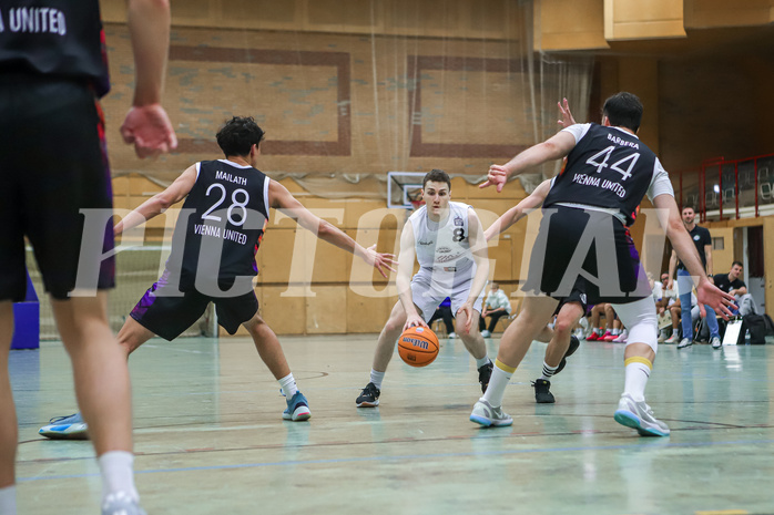 Basketball Zweite Liga 2024/25, Grunddurchgang 6.Runde Vienna United vs. Upper Austrian Ballers


