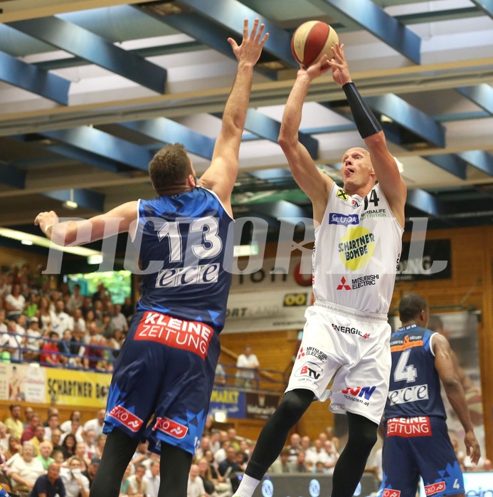 Basketball ABL 2017/18, Playoff Finale Spiel 3 Gmunden Swans vs. Kapfenberg Bulls 