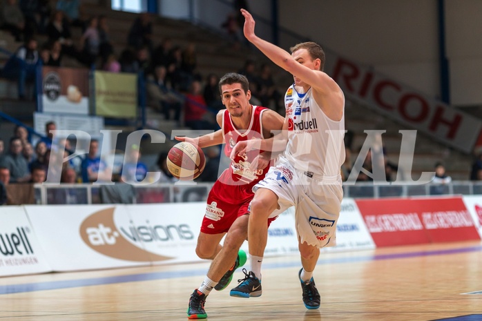 Basketball ABL 2015/16 Grunddurchgang 26.Runde Oberwart Gunners vs. BC Vienna