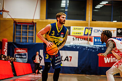 Basketball, win2day Basketball Superliga 2024/25, Grunddurchgang 18.Runde, Traiskirchen Lions, UBSC Graz, Cooper Robb (3)