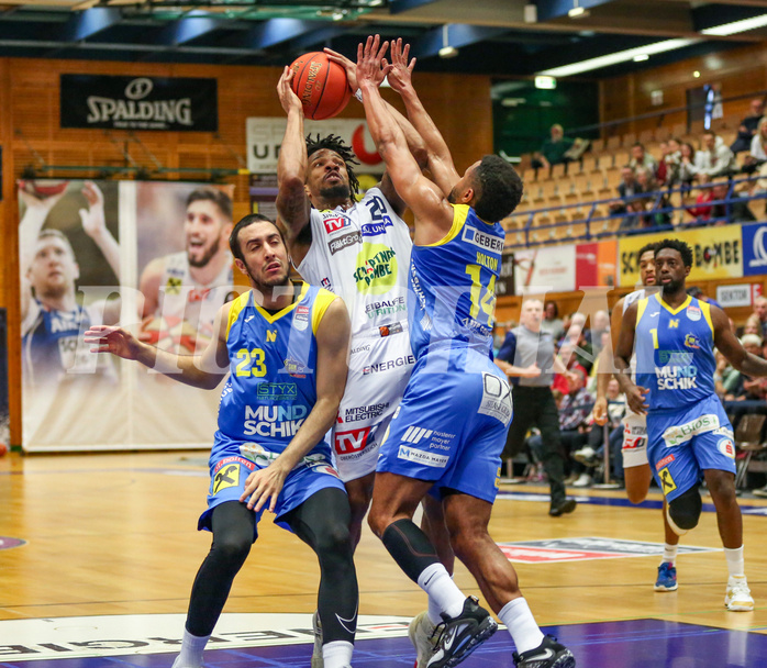 Basketball Superliga 2022/23, 3.Plazierungsrunde Gmunden Swans vs. SKN St. Pölten


