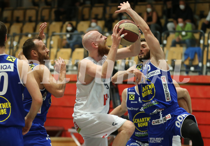 Basketball Superliga 2020/21, Finale Spiel 4 Kapfenberg Bulls vs. Gmunden Swans