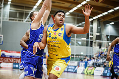 Basketball, Admiral Basketball Superliga 2019/20, Grunddurchgang 15.Runde, St. Pölten, Oberwart Gunners, Nico Kaltenbrunner (14)