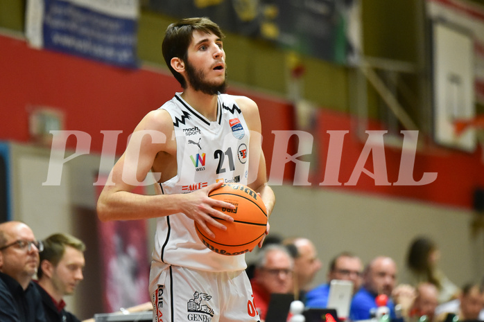 Basketball Superliga 2023/24, Grunddurchgang 7. Runde Flyers Wels vs. SKN St. Pölten

