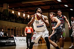 Basketball, 2.Bundesliga, Playoff VF Spiel 2, Mattersburg Rocks, Villach Raiders, Arnold FRIPP (55)