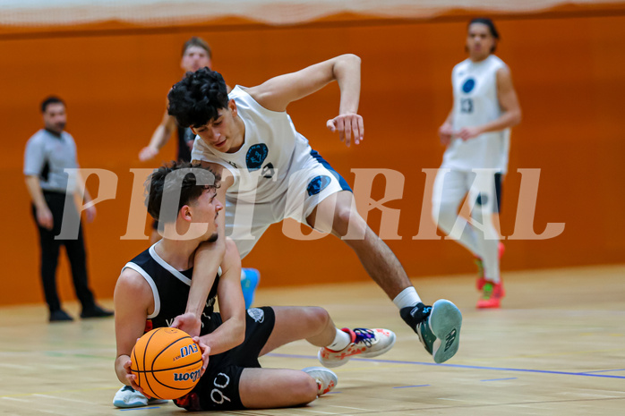 23.10.2024 Österreichischer Basketballverband 2024/25, SLMU19, Vienna Timberwolves vs. Vienna United
