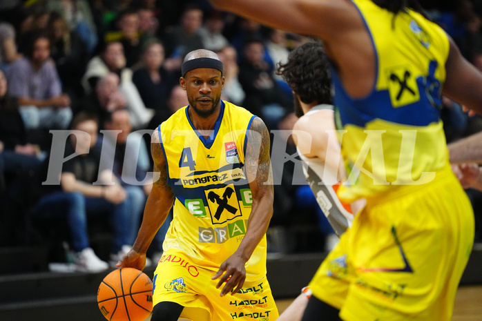 Win2day Basketball Superliga 2023/24, 3. Platzierungsrunde, UBSC Graz vs. Klosterneuburg


