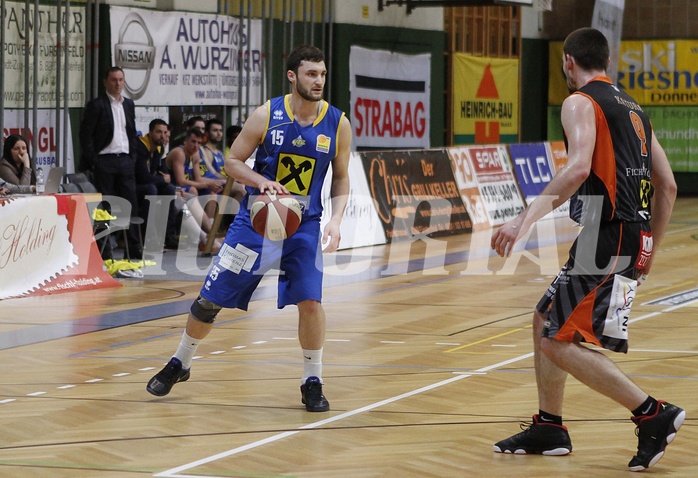 Basketball ABL 2015/16 Grunddurchgang 34.Runde  Fürstenfeld Panthers vs UBSC Graz
