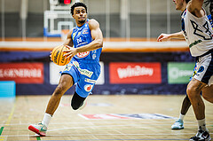 Basketball, Win2Day Superliga 2023/24, Grunddurchgang 13.Runde, Vienna Timberwolves, SKN St. Pölten, Steven Kaltenbrunner (7)