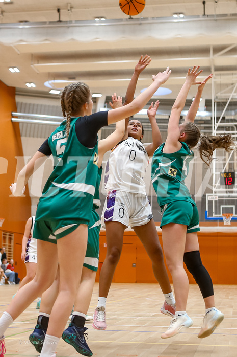 26.01.2025 Österreichischer Basketballverband 2024/25, SLWU19, Vienna United vs. UBI Graz
