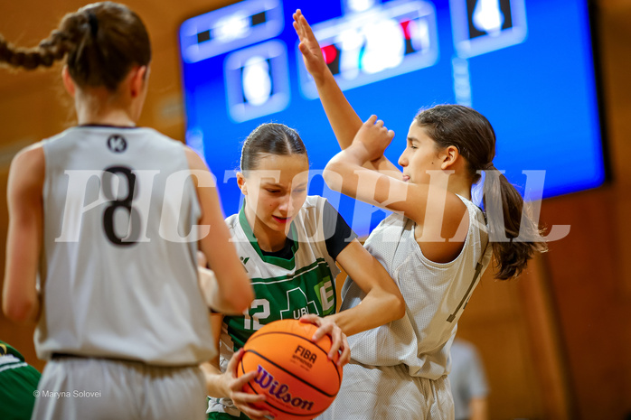 07.12.2024 Österreichischer Basketballverband 2024/25, SLWU14, Basket Flames UNION vs. UBI Graz

