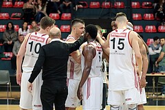 17.04.2017 Basketball ABL 2016/17 Grunddurchgang 33. Runde BC Vienna vs Fürstenfeld Panthers