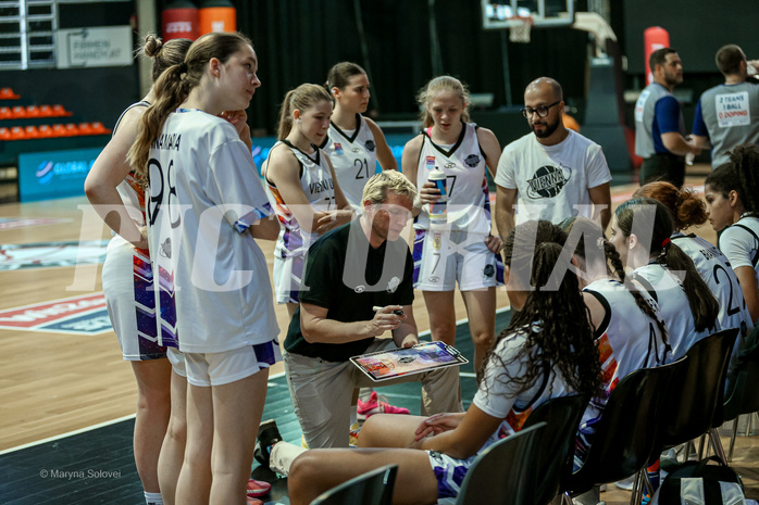 04.05.2025 Österreichischer Basketballverband 2024/25, SLWU19 Vienna United vs. DBB Basketgirls Wels