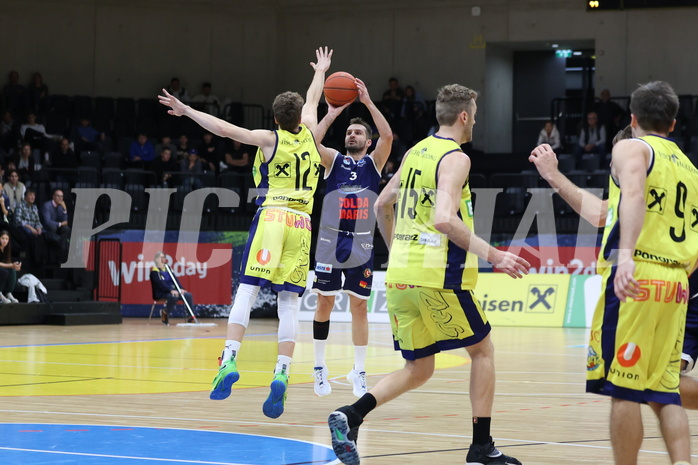 23.10.2022, Graz, Raiffeisen Sportpark Graz, Basketball Superliga 2022/23, Grunddurchgang, Runde 4, UBSC Raiffeisen Graz vs. BBC Nord Dragonz