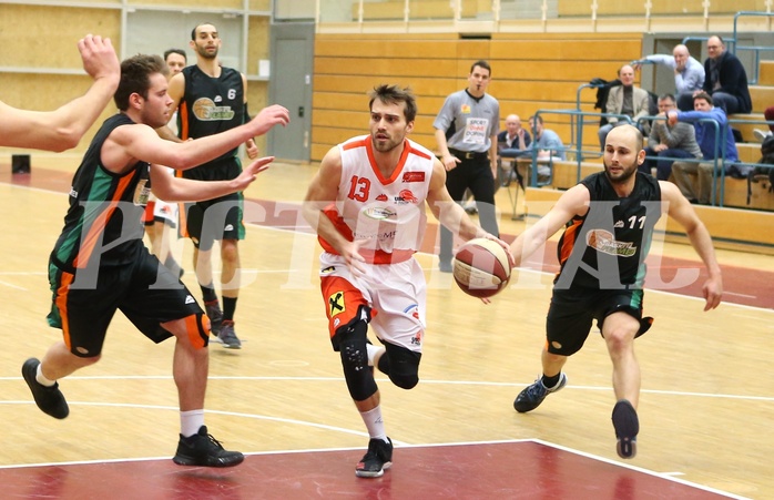 Basketball 2.Bundesliga 2017/18, Grunddurchgang 21.Runde UBC St.Pölten vs. Basket Flames


