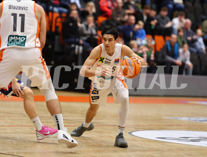 Basketball Superliga 2024/25, Grunddurchgang 14.Runde Klosterneuburg Dukes vs. BBC Nord Dragonz


