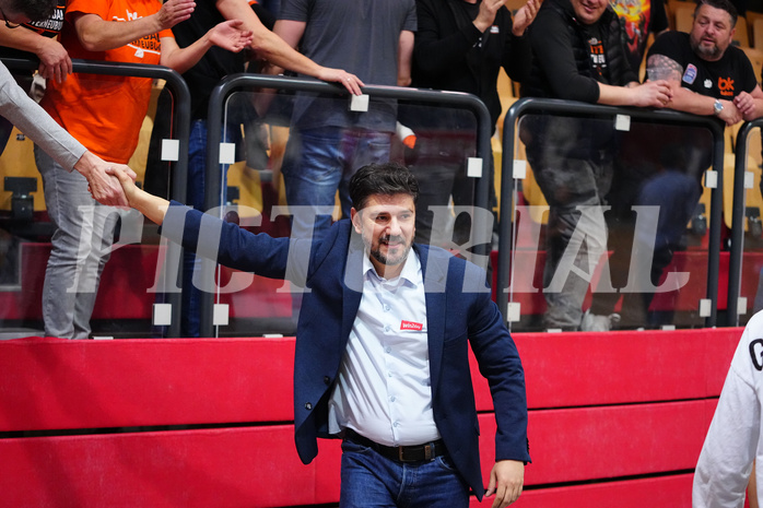 Win2day Basketball Superliga 2023/24,  Viertelfinale Spiel 2, Kapfenberg vs. Klosterneuburg


