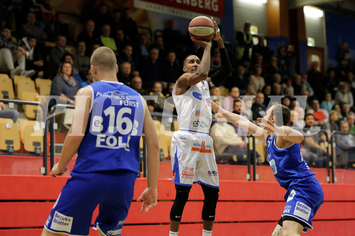 Basketball, Basketball Austria Cup, Achtelfinale, Kapfenberg Bulls, Oberwart Gunners, Eric McClellan (8)