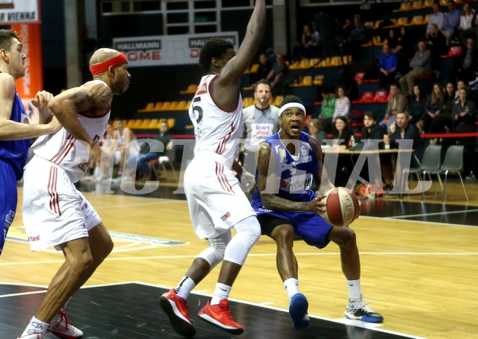 Basketball ABL 2016/17, Grunddurchgang 36.Runde BC Vienna vs. Oberwart Gunners


