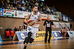 Basketball, ABL 2018/19, Playoff VF Spiel 2, Oberwart Gunners, BC Vienna, Andrius Mikutis (5)