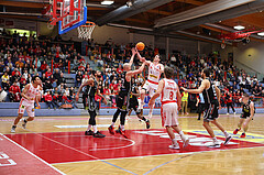 Basketball Superliaga 2024/25, Grunddurchgang 22.Runde Traiskirchen Lions vs. Flyers Wels


