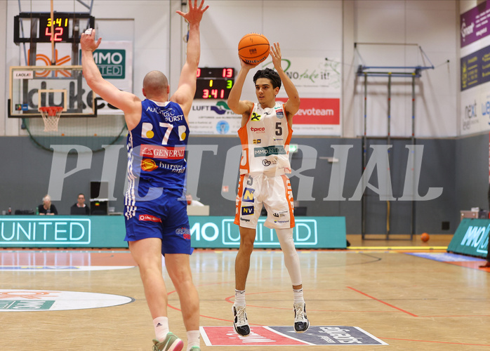 Basketball Superliga 2024/25, Grunddurchgang 3.Runde Klosterneuburg Dukes vs. Oberwart Gunners


