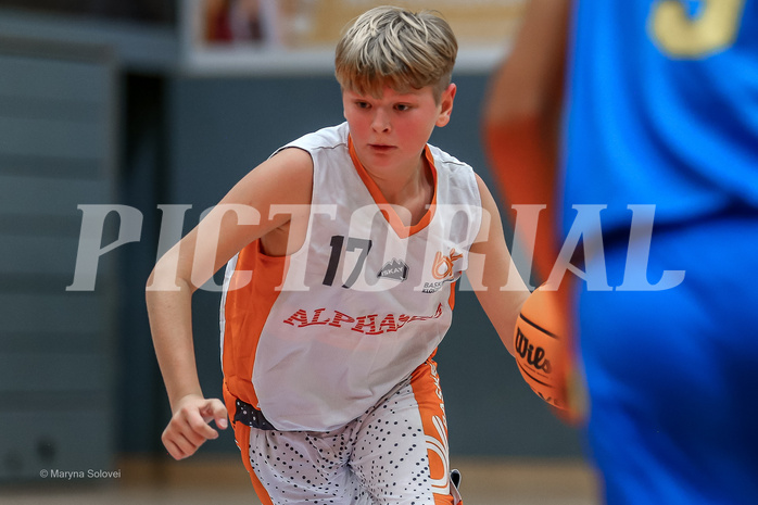 14.12.2024 Österreichischer Basketballverband 2024/25, SLMU14, Basket Dukes vs. SKN St. Pölten
