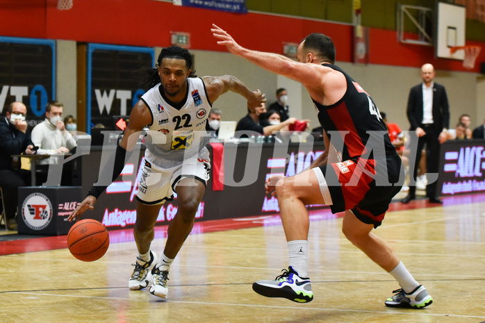 Basketball Superliga 2021/22, Grunddurchgang 14. Runde Flyers Wels vs. GGMT Vienna