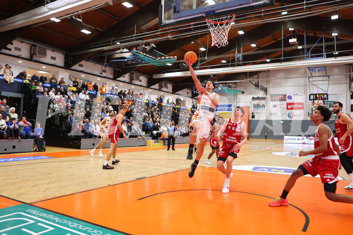 Basketball Superliga 2024/25, Grunddurchgang 15.Runde Klosterneuburg Dukes vs. BC Vienna


