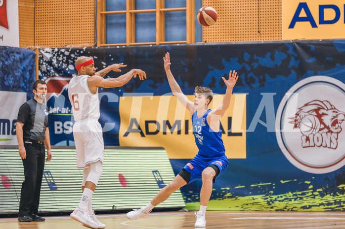 Basketball Basketball Superliga 2020/21, 3. Qualifikationsrunde Traiskirchen Lions  vs. Vienna D.C. Timberwolves
