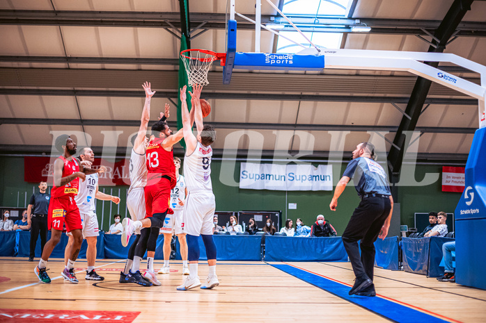 Basketball Basketball Superliga 2021/22, 3.Qualifikationsrunde Vienna D.C. Timberwolves vs. Traiskirchen Lions