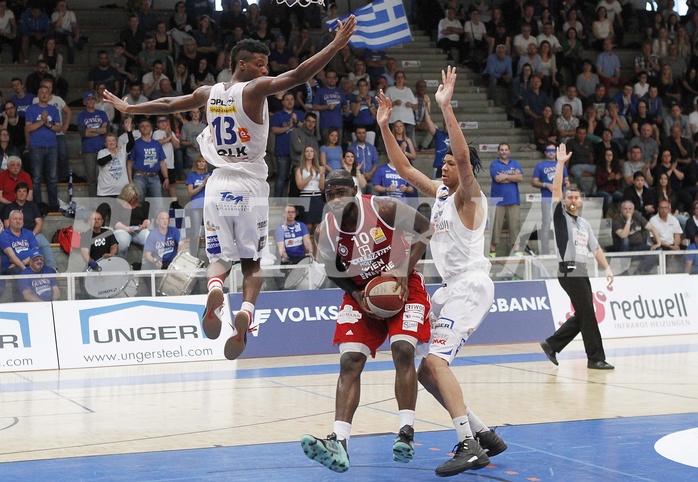 Basketball ABL 2015/16 Playoff Halbfinale Spiel 1  Oberwart Gunners vs BC Vienna