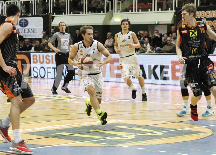 Basketball ABL 2015/16 Grunddurchgang 32.Runde  Fürstenfeld Panthers vs Güssing Knights
