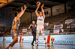 Basketball, bet-at-home Basketball Superliga 2020/21, Grunddurchgang, 8. Runde, Oberwart Gunners, Klosterneuburg Dukes, Edi Patekar (9)