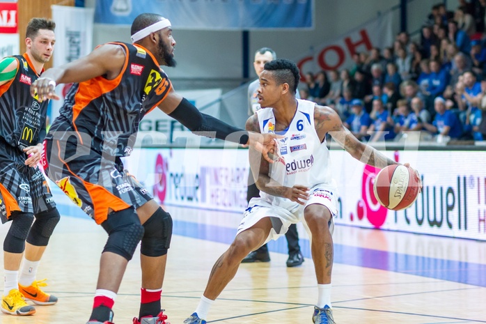 Basketball ABL 2015/16 Grunddurchgang 17.Runde Oberwart Gunners vs. Fürstenfeld Panthers 