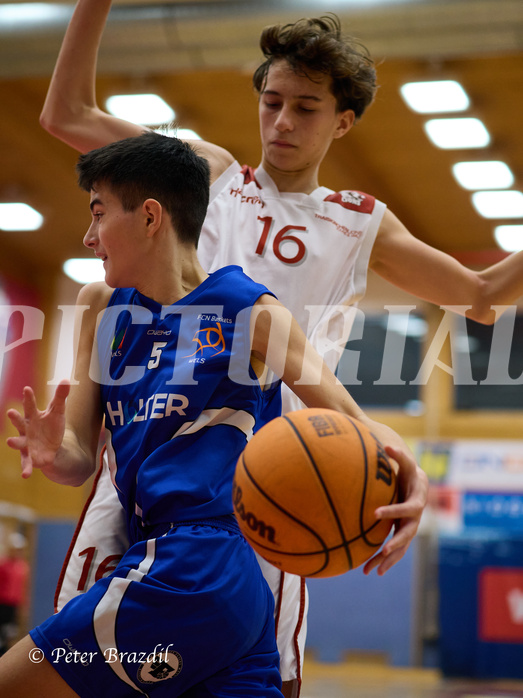 Basketball Superliga 2024/25, SLMU16 Traiskirchen Lionesses vs. FCN Baskets Wels


